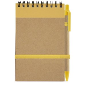 Gadżety reklamowe: notebook recycled carton