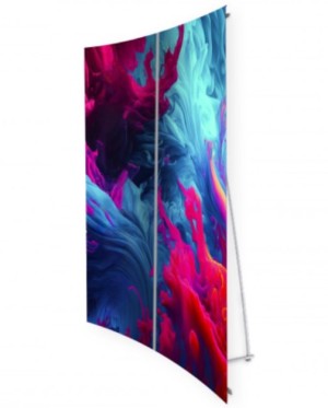 L-banner Plus - modułowy, 240x202 cm