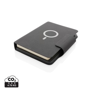 Gadżety reklamowe: Artic Magnetic 10W wireless charging A5 notebook