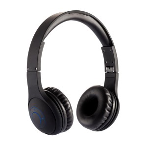 Gadżety reklamowe: Foldable wireless headphone, black