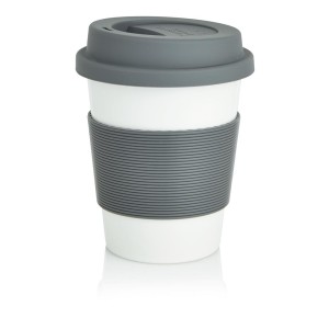Gadżety reklamowe: ECO PLA coffee cup, grey