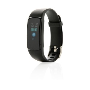 Gadżety reklamowe: Stay Fit with heart rate monitor, black