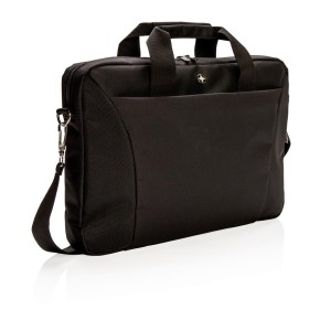 Gadżety reklamowe: Swiss Peak 15.4” laptop bag PVC free, black