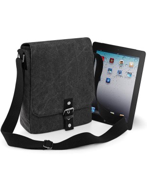 Torba Vintage Canvas iPad®/Tablet Reporter, Quadra QD624