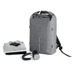 Gadżety reklamowe: Bobby Urban anti-theft cut-proof backpack, grey