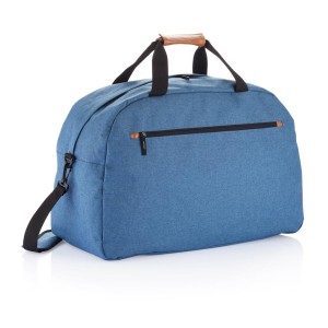 Gadżety reklamowe: Fashion duo tone travel bag, blue