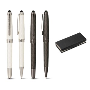 Gadżety reklamowe z logo dla firmy (ROYAL. Roller pen and ball pen set in metal)