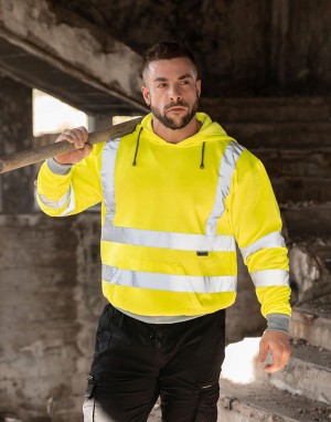Odblaskowa bluza z kapturem Hi-Vis 
