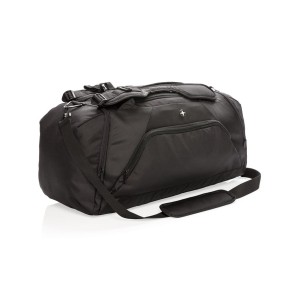 Gadżety reklamowe: Swiss Peak RFID sports duffle & backpack PVC free, black