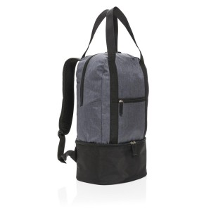 Gadżety reklamowe: 3-in-1 cooler backpack & tote, grey