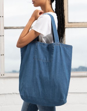 Torba zakupowa Denim, Mantis M196