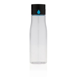 Gadżety reklamowe: Aqua hydration tracking tritan bottle, transparent