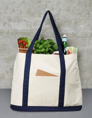 Duża Torba Canvas, SG Accessories - BAGS (Ex JASSZ Bags) CC-4739-BB