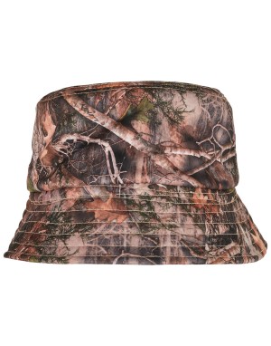 Dwustronny Kapelusz Sherpa Real Tree Camo, Flexfit 5003RS