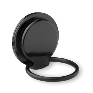 Phone holder on ring stand