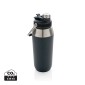 Gadżety reklamowe: Vacuum stainless steel dual function lid bottle 1L