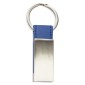 Gadżety reklamowe: leather imitation metal key-ring