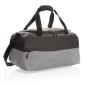 Gadżety reklamowe: Duo color RPET RFID weekend bag PVC free, grey