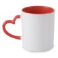 Gadżety reklamowe: heart sublimation mug