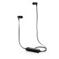 Gadżety reklamowe: Wireless light up logo earbuds, black