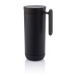 Gadżety reklamowe: Clik leak proof travel mug, black/grey