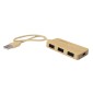 Bambusowy hub USB i USB typu C B'RIGHT | Kenzie