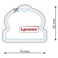Reklamowe zapachy samochodowe, ornament
