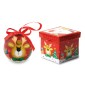 Christmas bauble in gift box