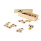 Gadżety reklamowe z logo dla firmy (DOMIN. Wooden domino game)