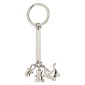 Gadżety reklamowe: charming baptisme shaped metal key-ring