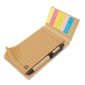 Gadżety reklamowe: NOTEBOOK WITH PAGE MARKER AND PEN "ECOLIFE"