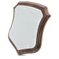 Gadżety reklamowe: modern shield-shaped trophy for sublimation