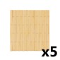 Gadżety reklamowe: SET OF 5 BAMBOO COASTERS "CEYLAN"