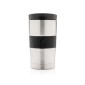 Gadżety reklamowe: Dishwasher safe vacuum coffee mug, silver