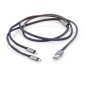 Kabel USB 2 w 1 JEANS