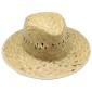 Gadżety reklamowe: green straw hat inside ribbon