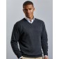 Sweter męski v-neck, Russell Collection 0R710M0