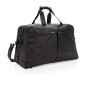 Gadżety reklamowe: Swiss Peak RFID duffle with suitcase opening PVC free, black