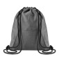 Drawstring bag with pocket
