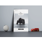Plakat jednostronny listwowany, A2, 170 GSM