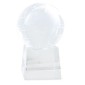 Gadżety reklamowe: world shaped glass trophée
