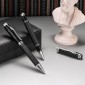 Gadżety reklamowe z logo dla firmy (CHESS. Roller pen and ball pen set in metal and carbon fibre)