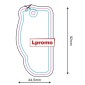 Zapachy samochodowe z logo, forma lpf1056