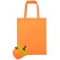 Gadżety reklamowe: orange folding shopping bag