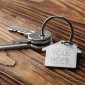 Gadżety reklamowe z logo dla firmy (HOMIER. Aluminium keyring)