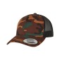 Czapka z daszkiem Retro Trucker Camo, Flexfit 6606A