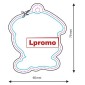 Zapachy samochodowe z logo, forma lpf631
