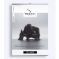 Plakat jednostronny listwowany, B2, 250 GSM