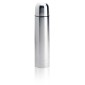 Gadżety reklamowe: Stainless steel flask, silver