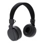 Gadżety reklamowe: Foldable wireless headphone, black